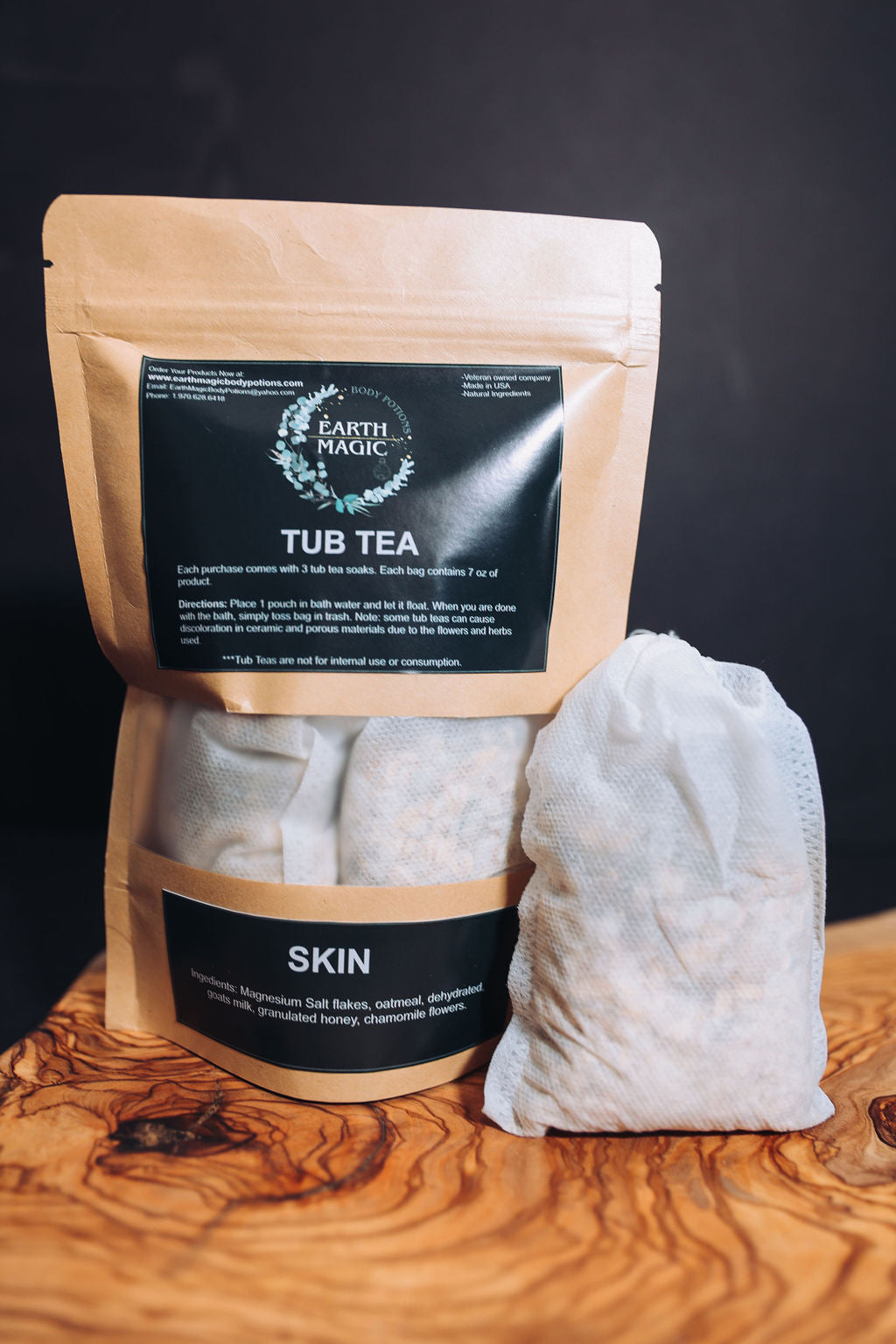 All-Natural Soaking Tub Tea