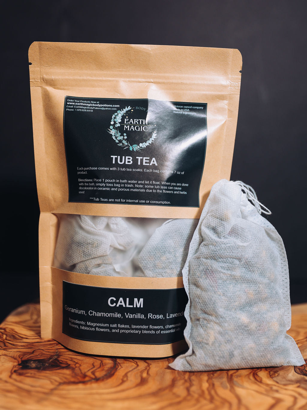 All-Natural Soaking Tub Tea