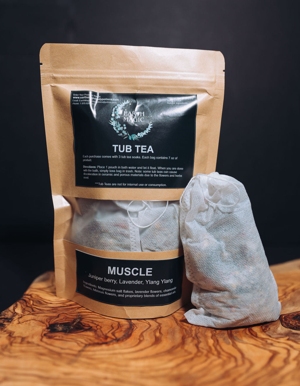 All-Natural Soaking Tub Tea