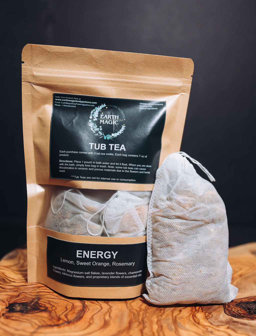 All-Natural Soaking Tub Tea